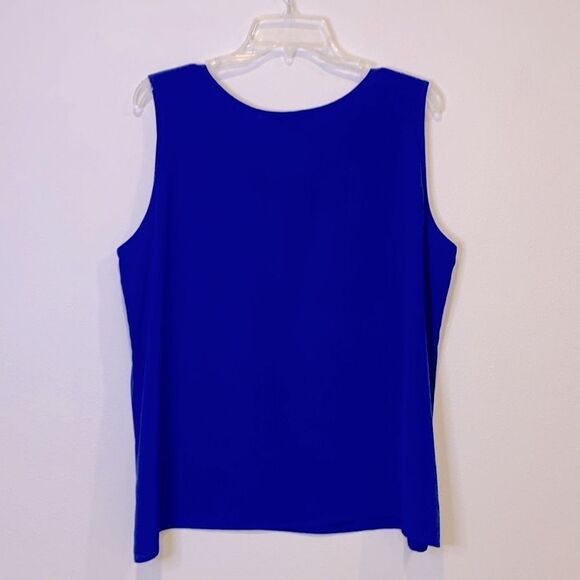 DRAPER’S & Damon’s 2 piece silk shell sleeveless silk kimono style jacket XL/OS - Picture 6 of 15